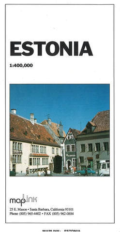 Buy map Estonia by Map Link