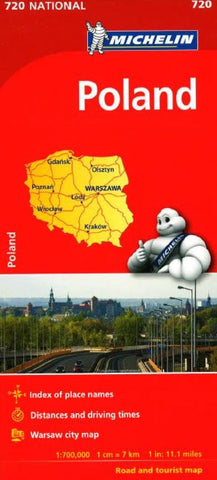 Buy map Poland (720) by Michelin Maps and Guides