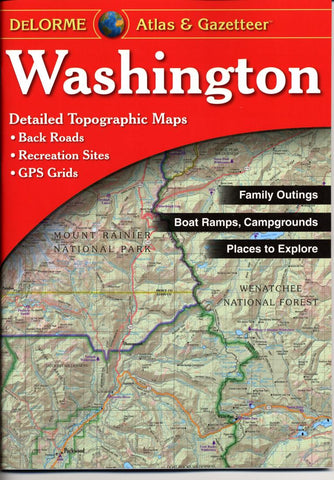 Buy map Washington, Atlas and Gazetteer by DeLorme