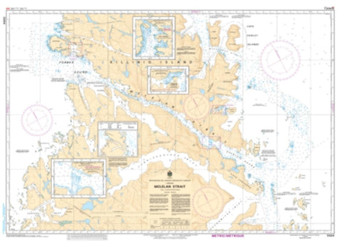 Buy map McLelan Strait by Canadian Hydrographic Service