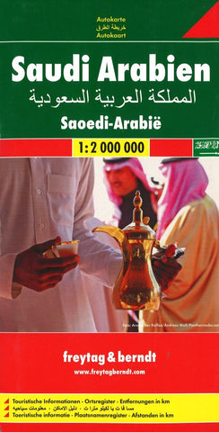 Buy map Saudi Arabien = Saoedi-Arabië