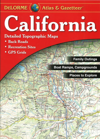 Buy map California Atlas and Gazetteer by DeLorme