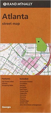 Buy map Atlanta, Georgia by Rand McNally