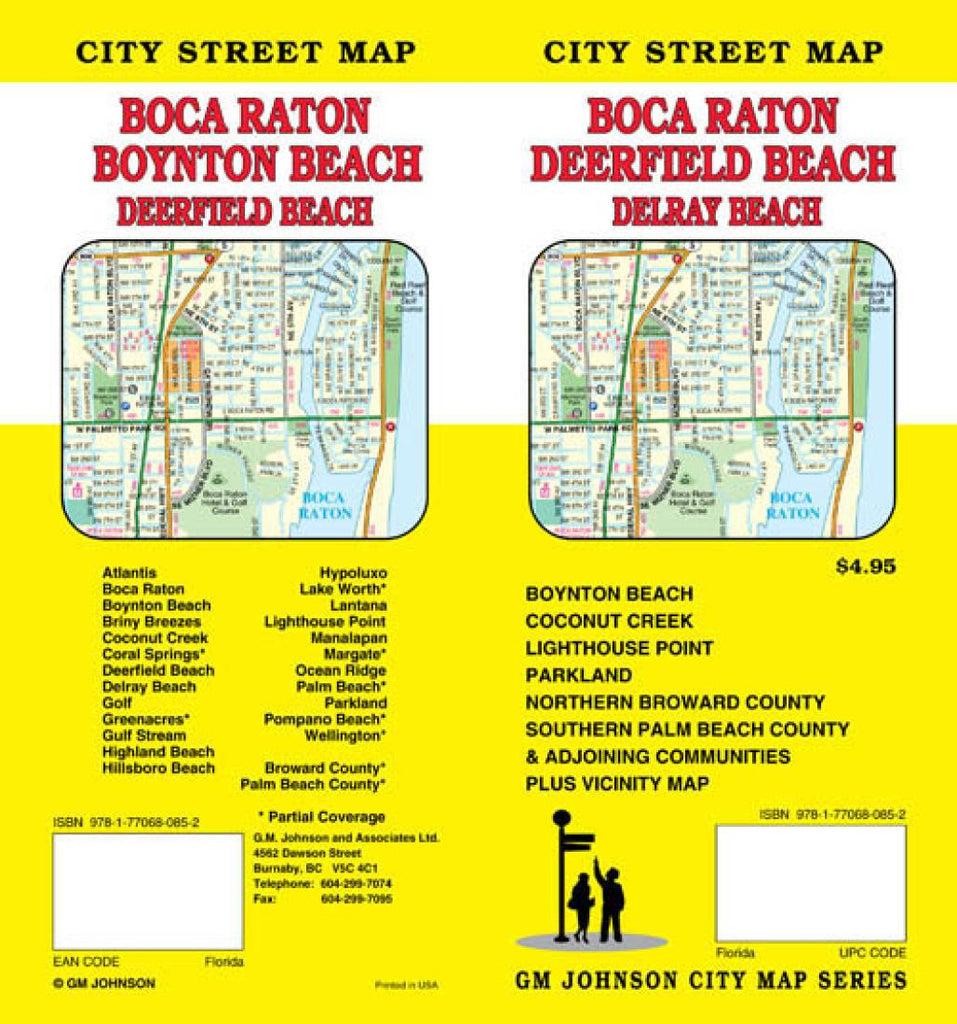 Boca Raton, Deerfield Beach, Boynton Beach, and Delray Beach, Florida by GM  Johnson, image size:957x1024