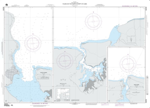 Buy map Plans On The North Coast Of Cuba; Plan A: Puerto Gibara (NGA-26250-18) by National Geospatial-Intelligence Agency
