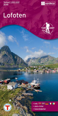 Buy map Lofoten 1:100,000 Topographic Map