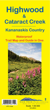 Buy map Highwood and Cataract Creek, Alberta Trail Map and Guide in One