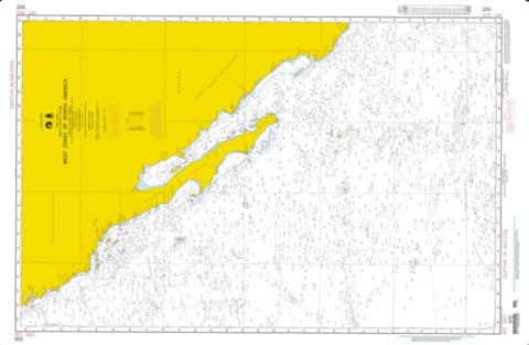 Buy map United States to Mexico (NGA-502-2) by National Geospatial-Intelligence Agency