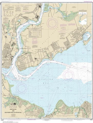 Buy map Raritan Bay and Southern Part of Arthur Kill (12331-33) by NOAA