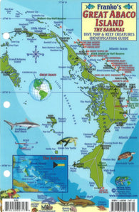 Buy map Bahamas Fish Card, Great Abaco Island by Frankos Maps Ltd.
