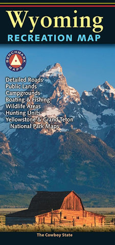 Buy map Wyoming Recreation Map