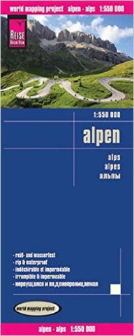 Buy map Alps by Reise Know-How Verlag