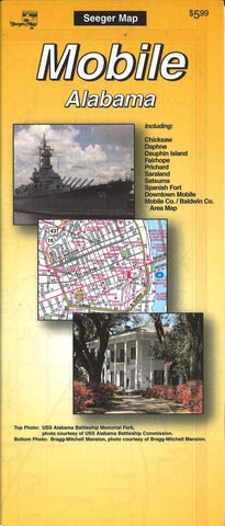 Buy map Mobile, Alabama by The Seeger Map Company Inc.