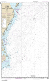 Buy map Cape May to Cape Hatteras (12200-51) by NOAA