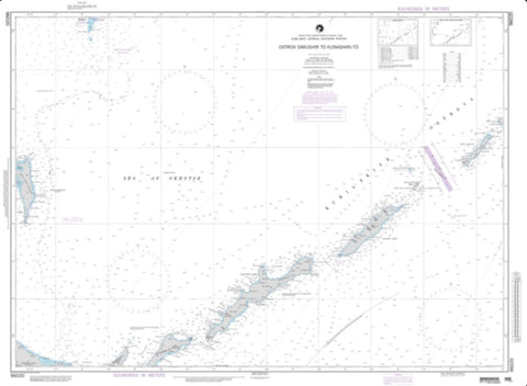 Buy map Ostrov Simushir To Ostrov Kunashir (NGA-96020-4) by National Geospatial-Intelligence Agency