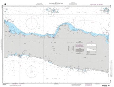 Buy map Central Portion Of Java (NGA-72028-7) by National Geospatial-Intelligence Agency