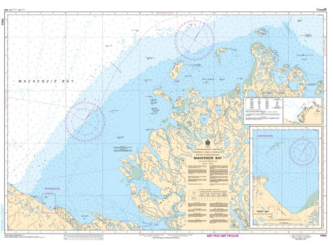 Buy map Mackenzie Bay by Canadian Hydrographic Service