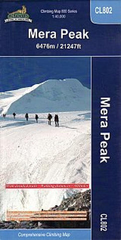 Buy map Mera Peak Climbing Map