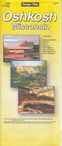 Buy map Oshkosh, Wisconsin by The Seeger Map Company Inc.
