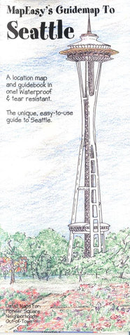 Buy map Seattle, Washington, Guidemap by MapEasy, Inc.