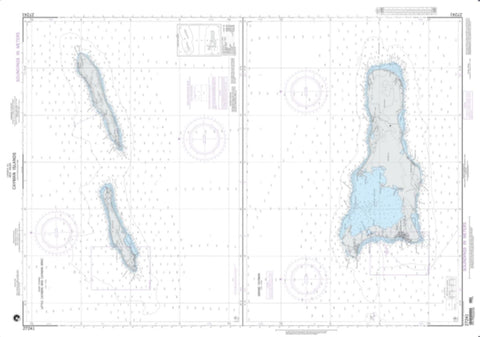 Buy map Cayman Islands; Plan A: Little Cayman And Cayman Brac (NGA-27241-23) by National Geospatial-Intelligence Agency