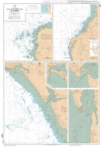 Buy map Abords de Goury by SHOM