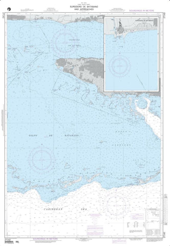 Buy map Surgidero De Batabano And Approaches (NGA-27142-5) by National Geospatial-Intelligence Agency