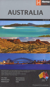 Buy map Australia Enlarged Road Map