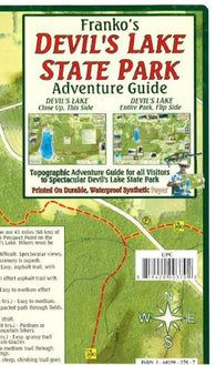 Buy map Devils Lake State Park Adventure Guide by Frankos Maps Ltd.