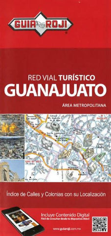 Buy map Guanajuato, Mexico by Guia Roji