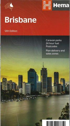 Buy map Brisbane City Map