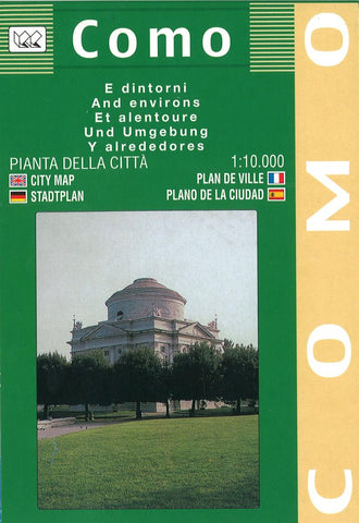 Buy map Como, Italy by Litografia Artistica Cartografica