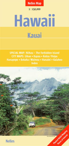 Buy map Kauai, Hawaii by Nelles Verlag GmbH