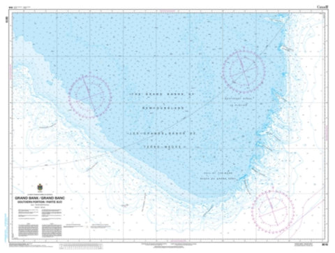 Buy map Grand Bank/Grand Banc Southern Portion/Partie Sud by Canadian Hydrographic Service
