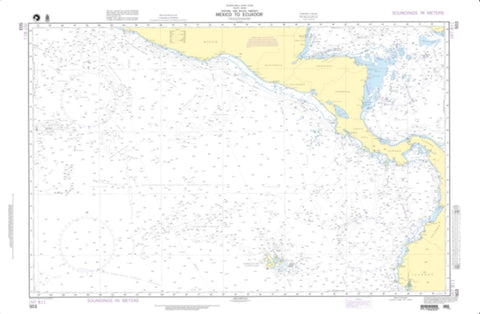 Buy map Mexico to Ecuador (NGA-503-4) by National Geospatial-Intelligence Agency