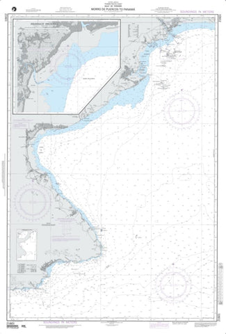 Buy map Morro De Puercos To Panama (NGA-21601-4) by National Geospatial-Intelligence Agency