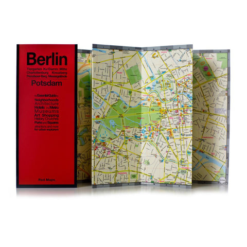 Buy map Berlin and Potsdam, Germany by Red Maps