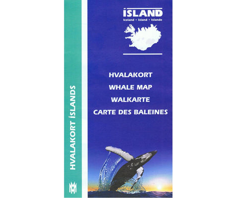 Buy map Iceland Whale Map