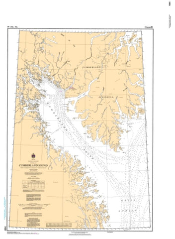 Buy map Cumberland Sound by Canadian Hydrographic Service