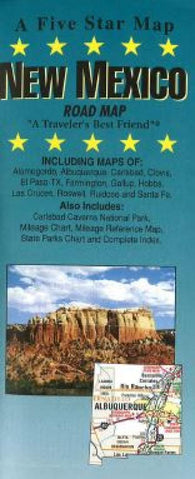 Buy map New Mexico by Five Star Maps, Inc.