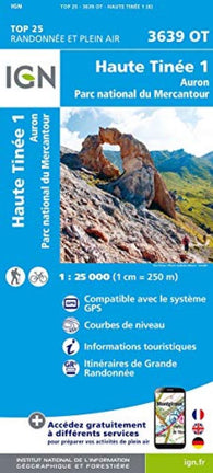 Buy map Haute Tinee 1, Auron France 1:25,000