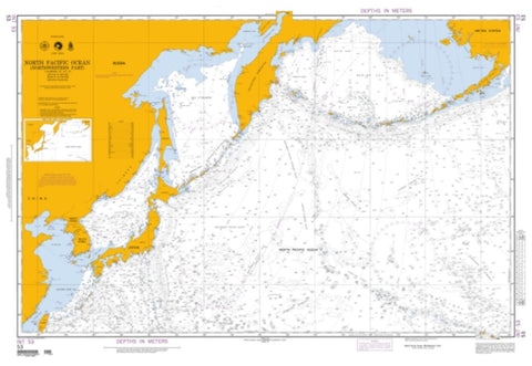 Buy map North Pacific Ocean (Northwestern Part) (NGA-53-2) by National Geospatial-Intelligence Agency