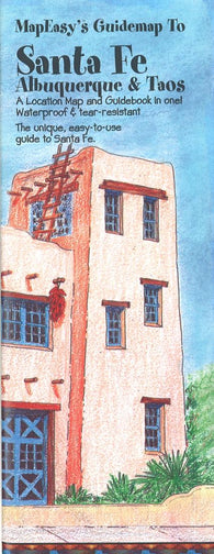 Buy map Santa Fe, New Mexico Guidemap by MapEasy, Inc.