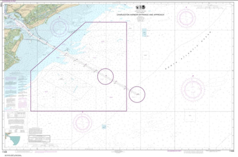 Buy map Charleston Harbor Entrance and Approach (11528-1) by NOAA