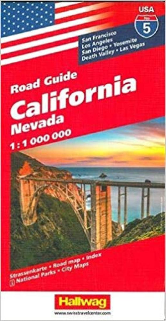 Buy map: California : Nevada : road guide : 1:1 000 000 – YellowMaps