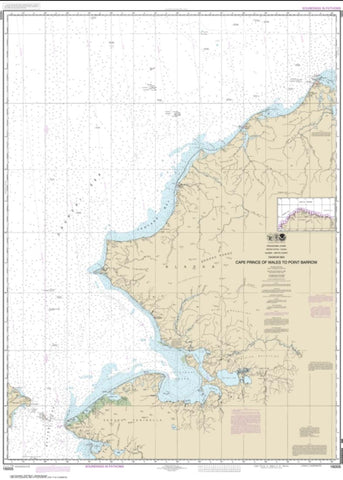 Buy map Cape Prince of Wales to Pt. Barrow (16005-10) by NOAA