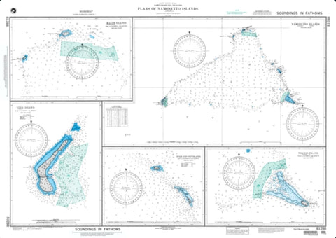 Buy map Plans Of Namonuito Islands (East Caroline Islands) (NGA-81288-1) by National Geospatial-Intelligence Agency