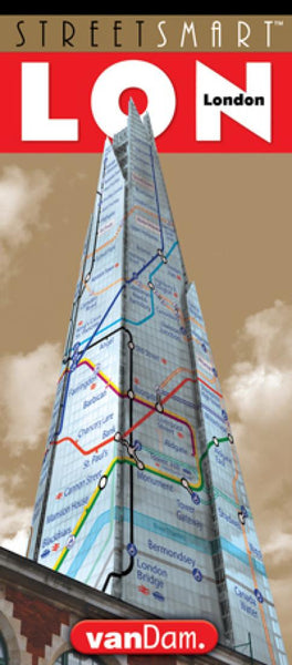 Buy map London, England StreetSmart Map