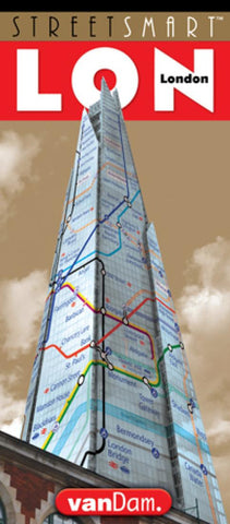 Buy map London, England StreetSmart Map