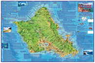 Buy map Oahu Guide Map, Laminated by Frankos Maps Ltd.